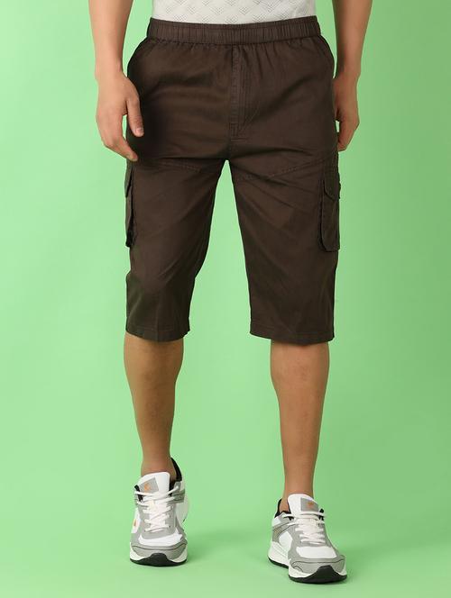 men mid rise solid cargo style three - fourth - 21528815 -  Standard Image - 0