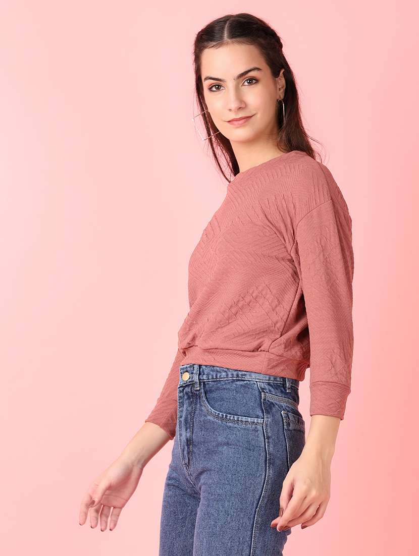 women round neck plain t-shirt - 21528853 -  Standard Image - 2
