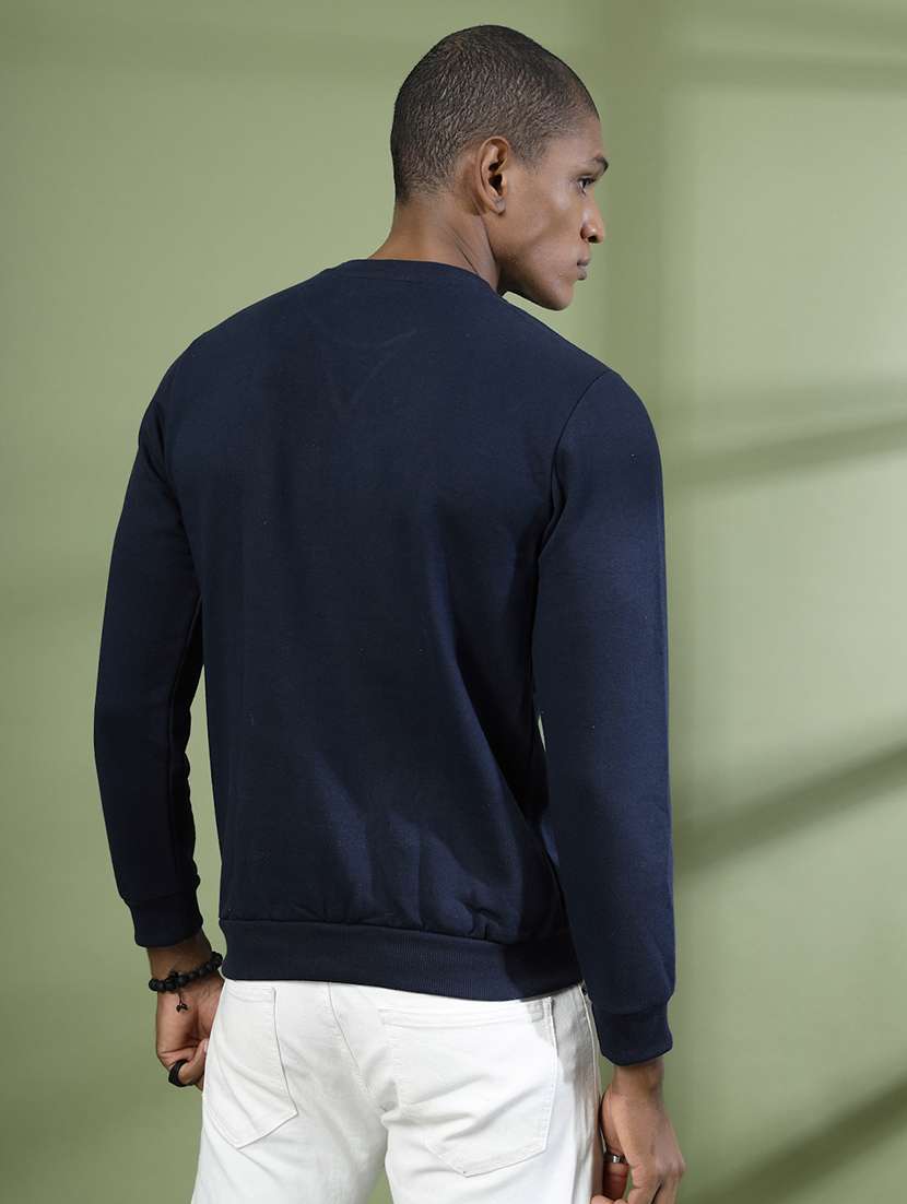 men long sleeves plain sweatshirt - 21529604 -  Standard Image - 2