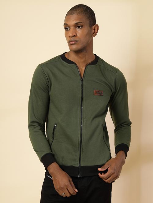 women solid long sleeves casual jacket - 21529617 - Standard Image - 0