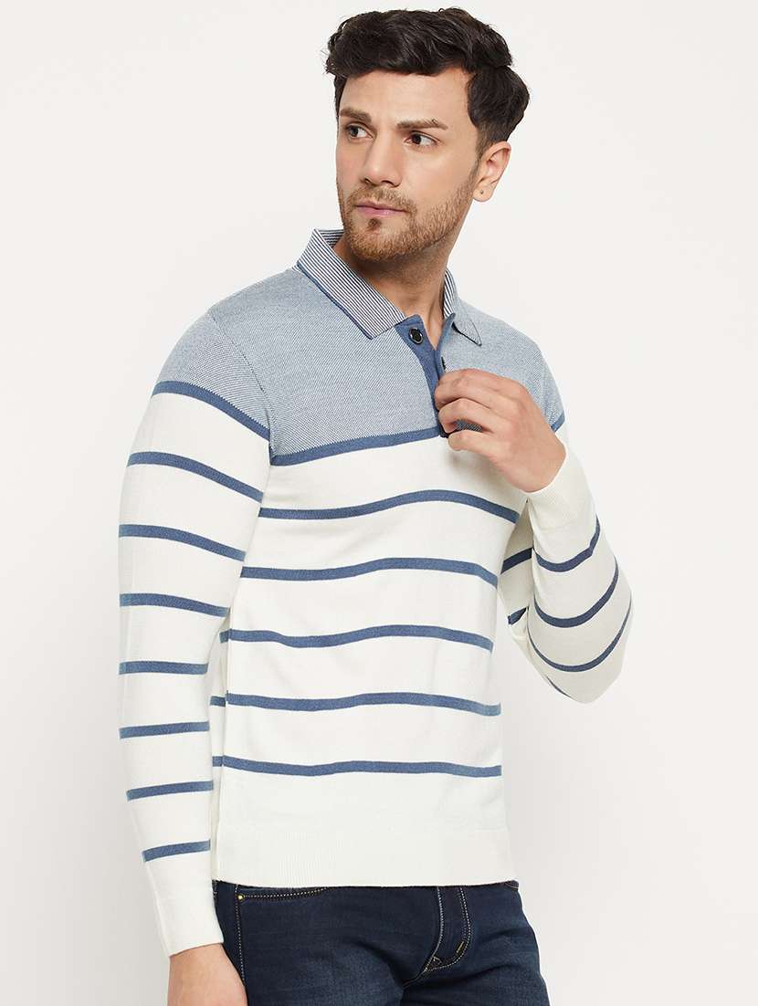 men self design long sleeve pullover - 21530448 -  Standard Image - 2