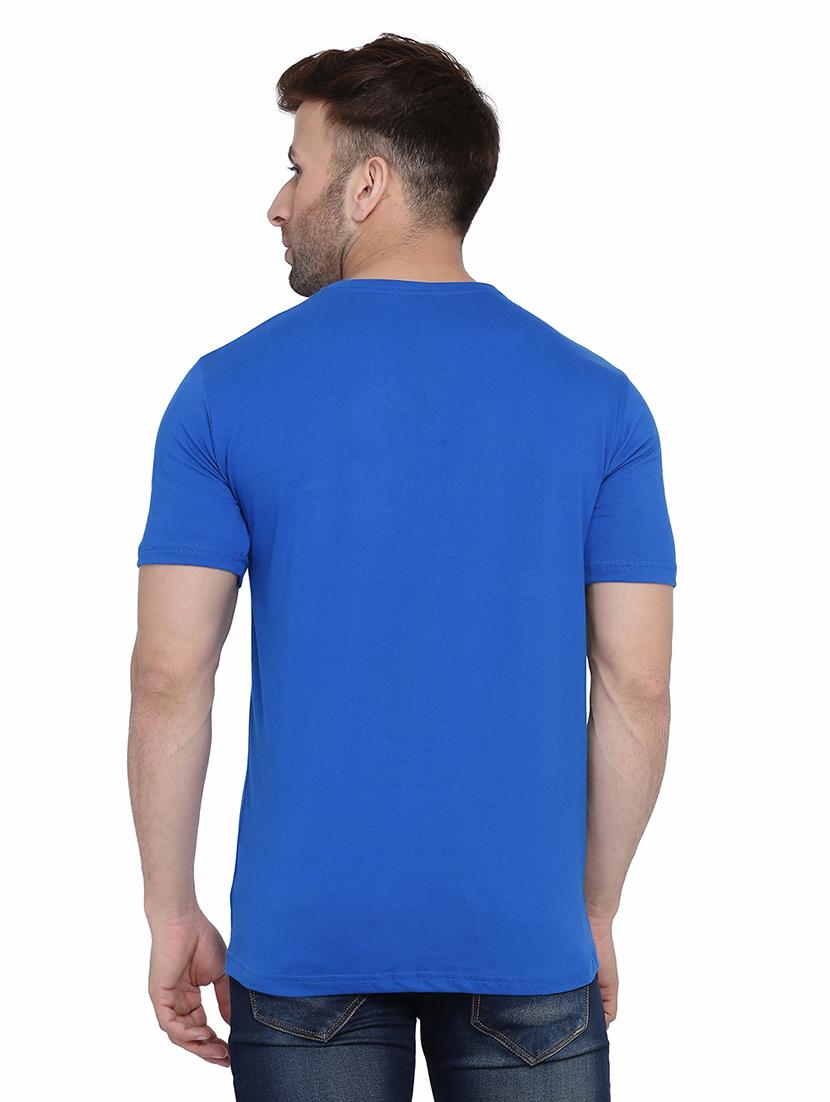 men half sleeve chest printed t-shirt - 21531097 - Standard Image - 2