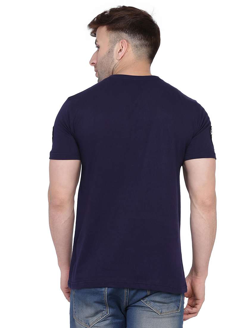 men short sleeve chest printed t-shirt - 21531102 -  Standard Image - 2