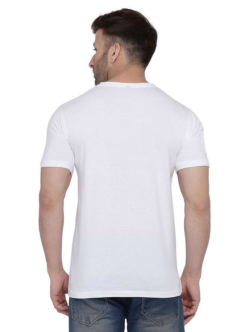 men short sleeve chest print t-shirt - 21531103 -  Standard Image - 2
