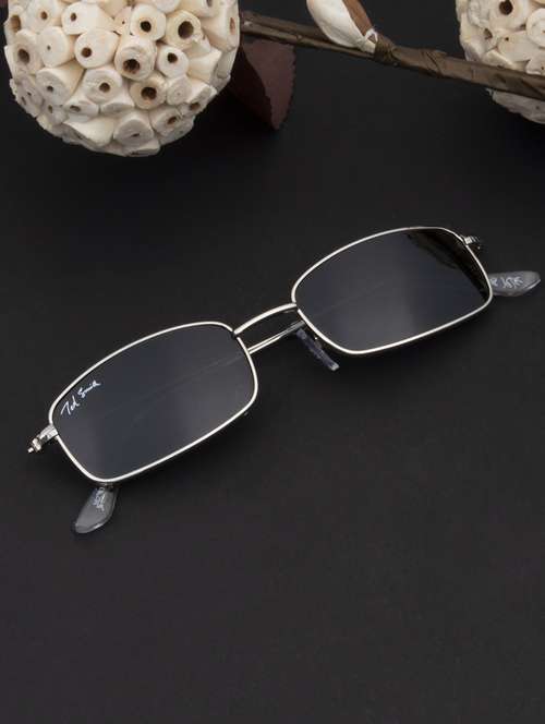 ted smith full rim rectangle shape branded latest and stylish sunglasses | glass lens & 100 % uv protection | men & women - 21531157 - Standard Image - 0