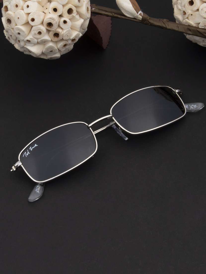 ted smith full rim rectangle shape branded latest and stylish sunglasses | glass lens & 100 % uv protection | men & women - 21531157 - Zoom Image - 0