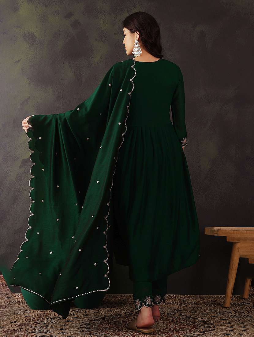 women kurta pant set with dupatta - 21531290 - Standard Image - 2