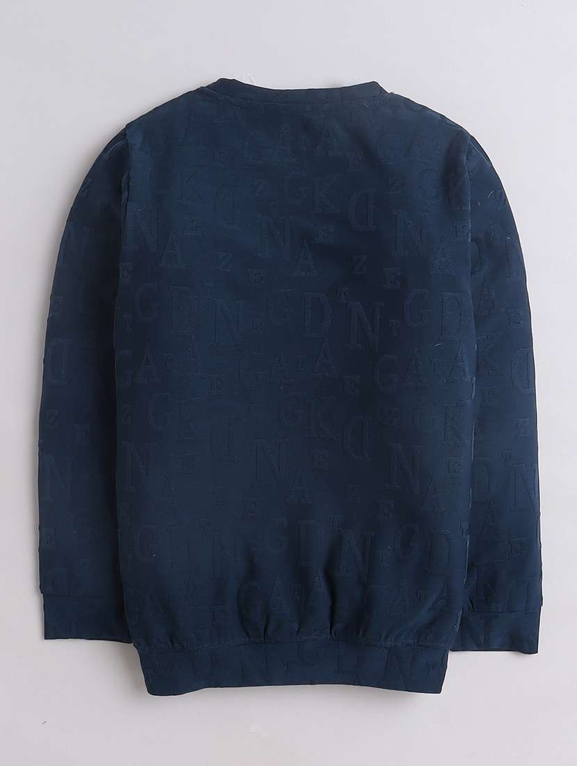 boys crew neck self-designed sweatshirt - 21531422 -  Standard Image - 2