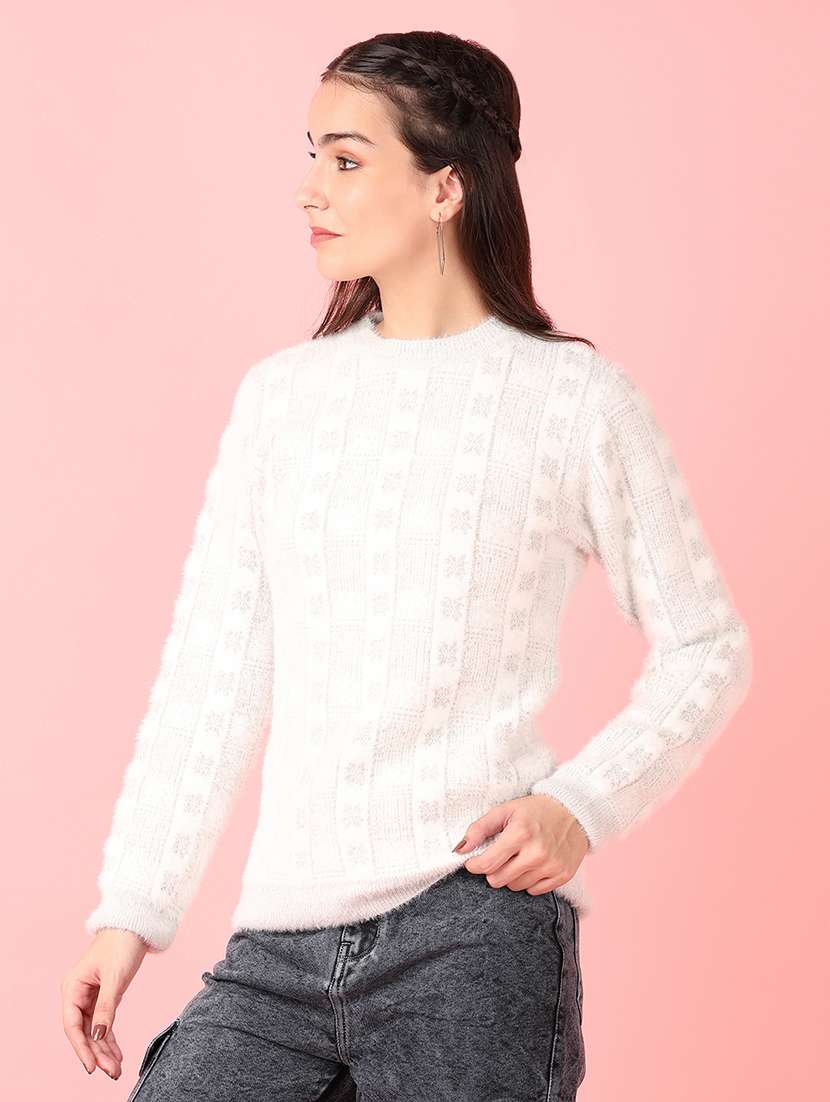 women sellf design long sleeve pullover - 21531426 -  Standard Image - 2