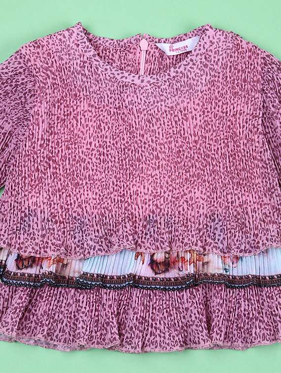 girls pink printed skirt stop - 21531594 -  Standard Image - 2