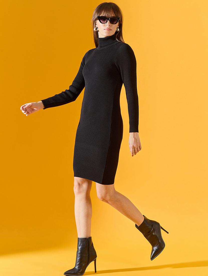 women knee length self-designed bodycon dress - 21531700 - Standard Image - 2