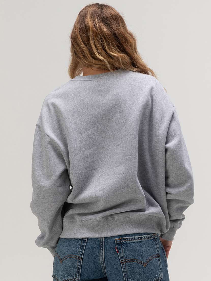 women long sleeve plain sweatshirt - 21531968 -  Standard Image - 2