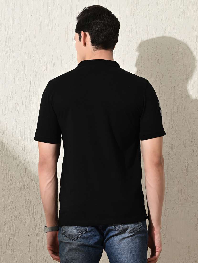 men short sleeves plain polo t-shirt - 21531976 -  Standard Image - 2
