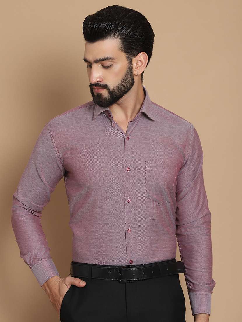 men self design formal shirt - 21531979 -  Standard Image - 2