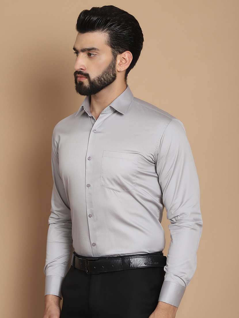 men solid formal shirt - 21531982 -  Standard Image - 2