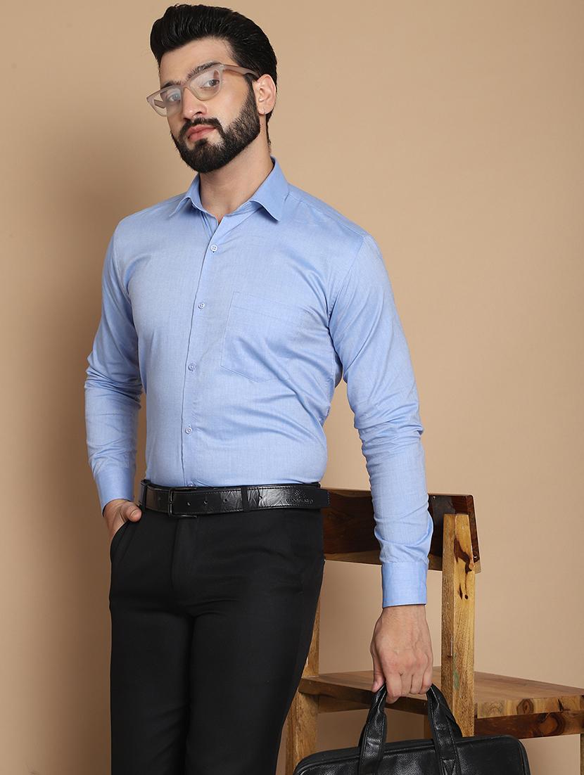 men solid formal shirt - 21531983 - Standard Image - 2