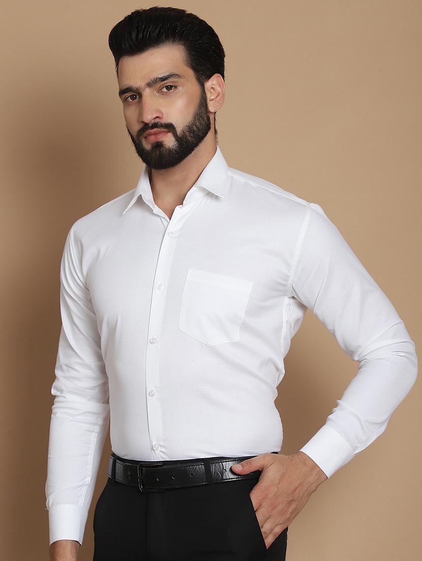 men self design long sleeves formal shirt - 21531991 - Standard Image - 2