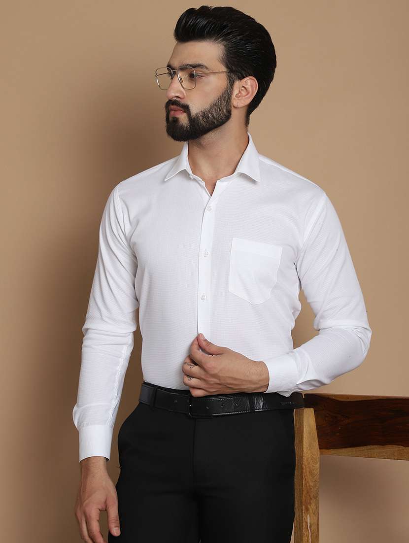 men solid formal shirt - 21531994 -  Standard Image - 2