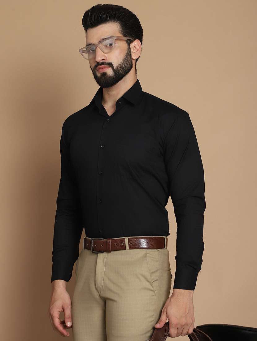 men solid formal shirt - 21531999 -  Standard Image - 2