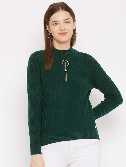 women long sleeve self-designed pullover - 21532059 -  Standard Image - 0
