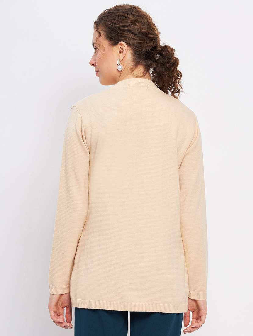 women self designed long sleeve cardigan - 21533142 -  Standard Image - 2