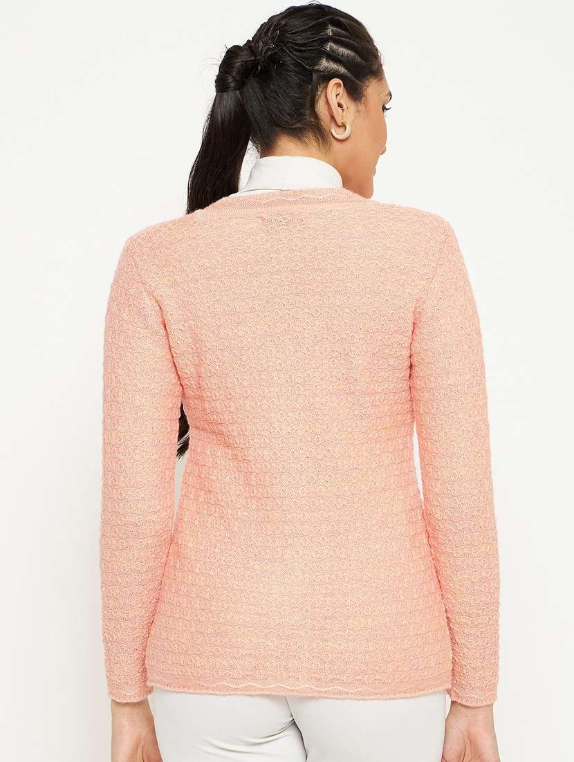 women self designed long sleeve cardigan - 21533178 -  Standard Image - 2