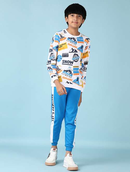 boys all over print long sleeve sweatshirts - 21533551 -  Standard Image - 0