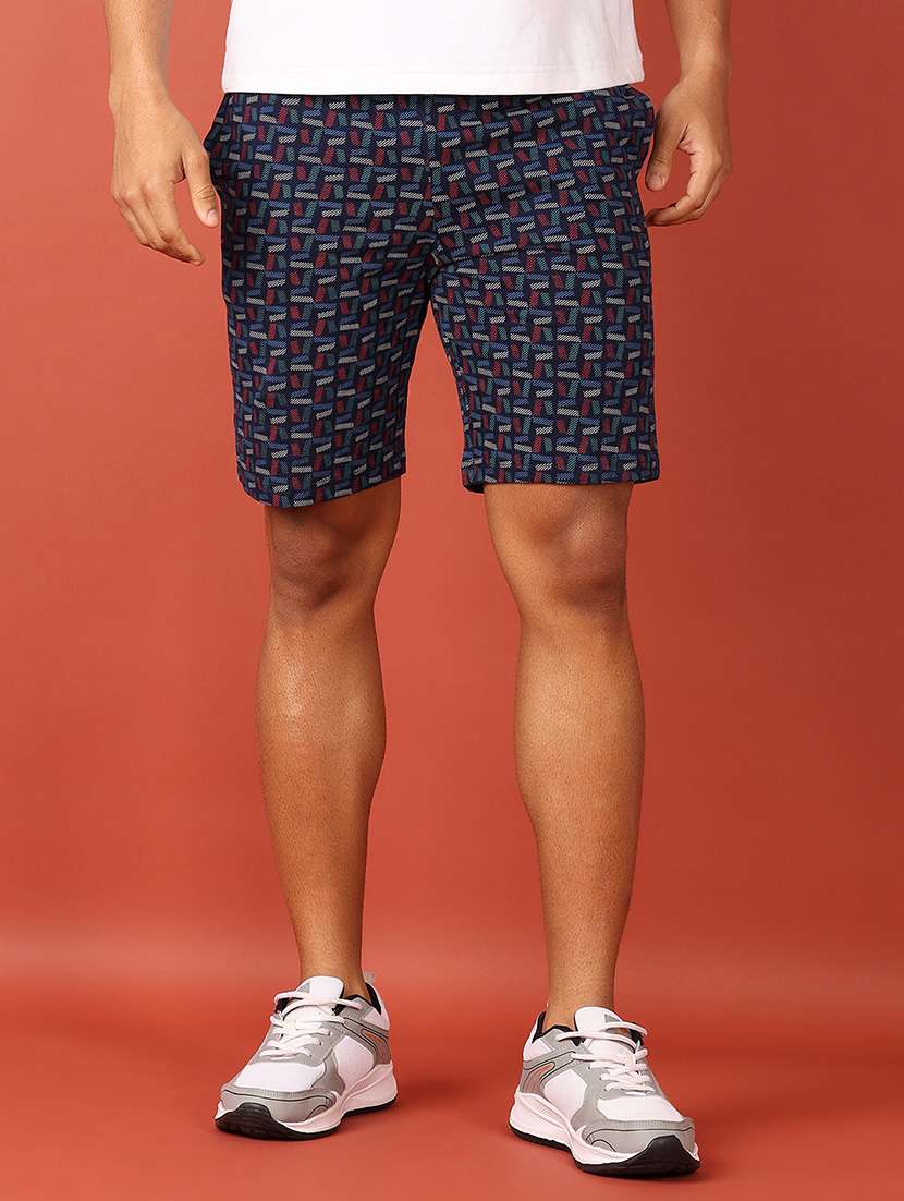 men mid rise printed shorts - 21533760 -  Standard Image - 2