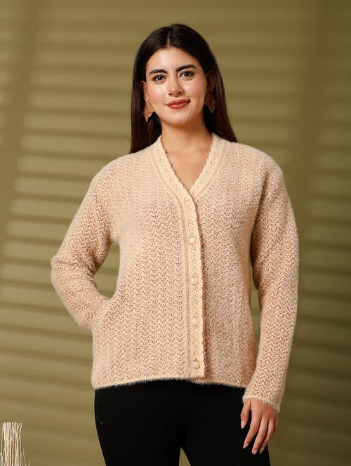 women long sleeve self-designed regular cardigan - 21534491 -  Standard Image - 0