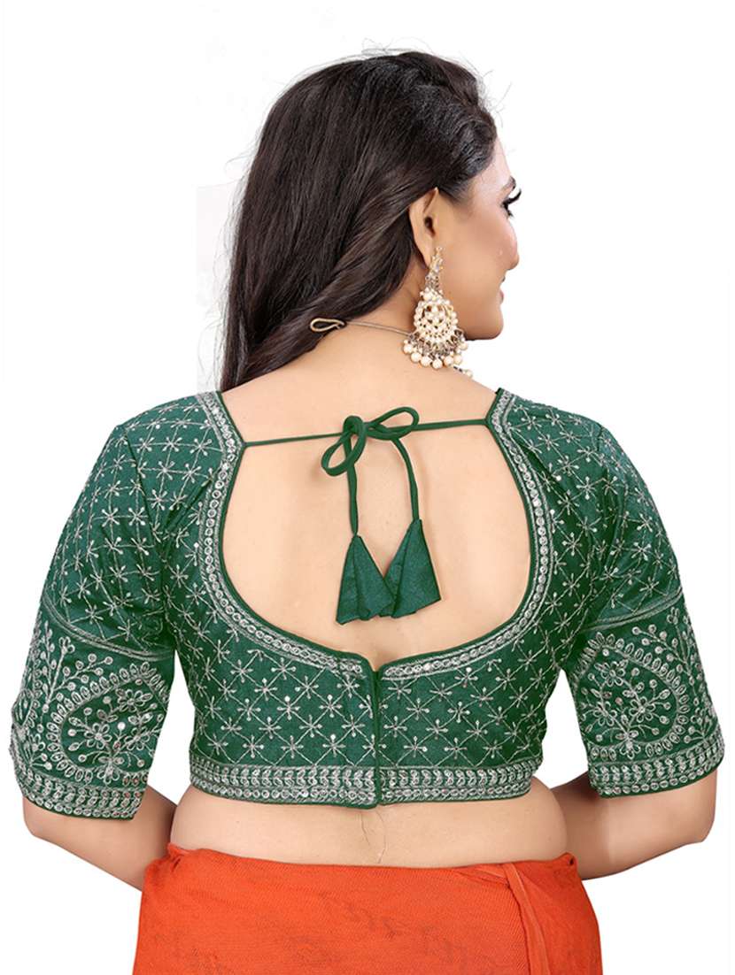 women embroidered elbow length blouse  - 21534570 -  Standard Image - 2