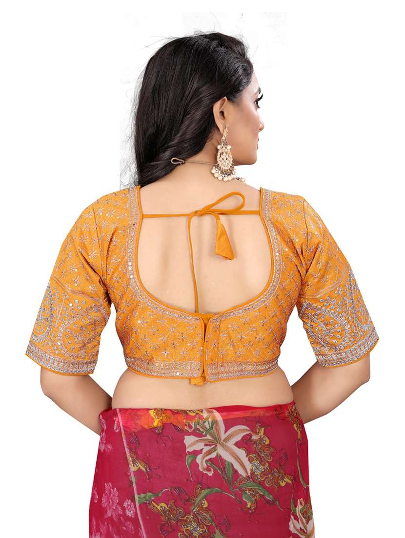 women embroidered elbow length blouse  - 21534574 -  Standard Image - 2