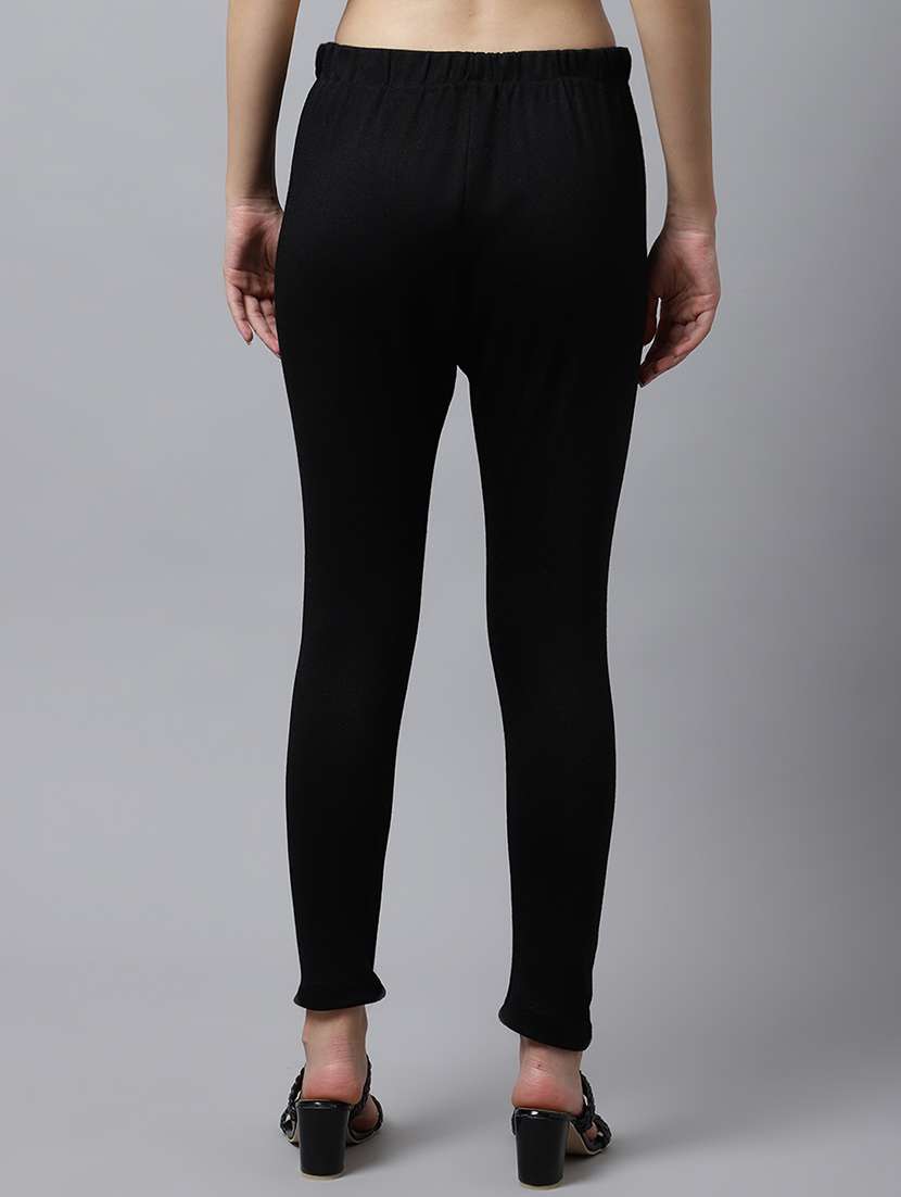 pack of 2 solid ankle length legging - 21535581 - Standard Image - 2