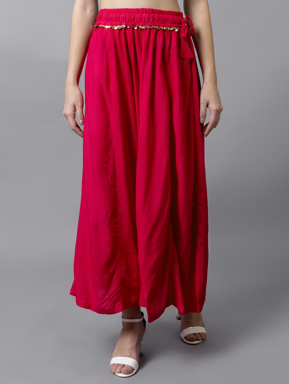women solid flared palazzo - 21535648 - Zoom Image - 0