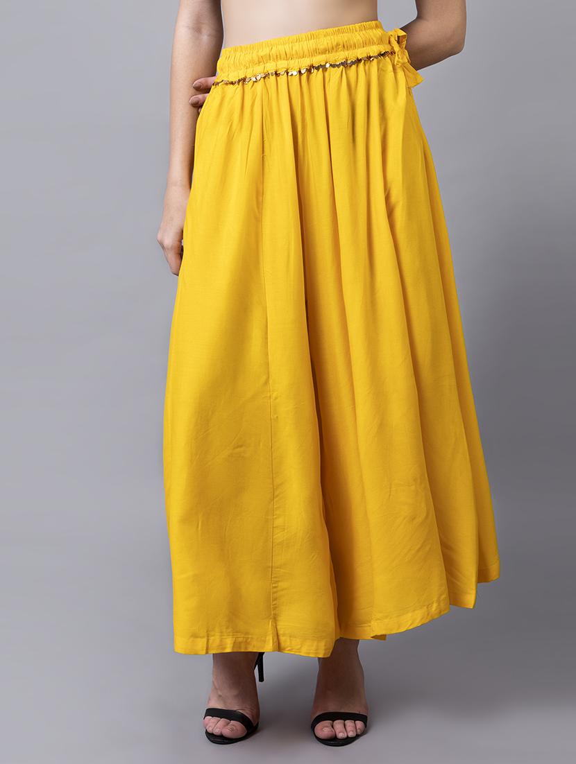 women solid flared palazzo - 21535657 - Zoom Image - 0