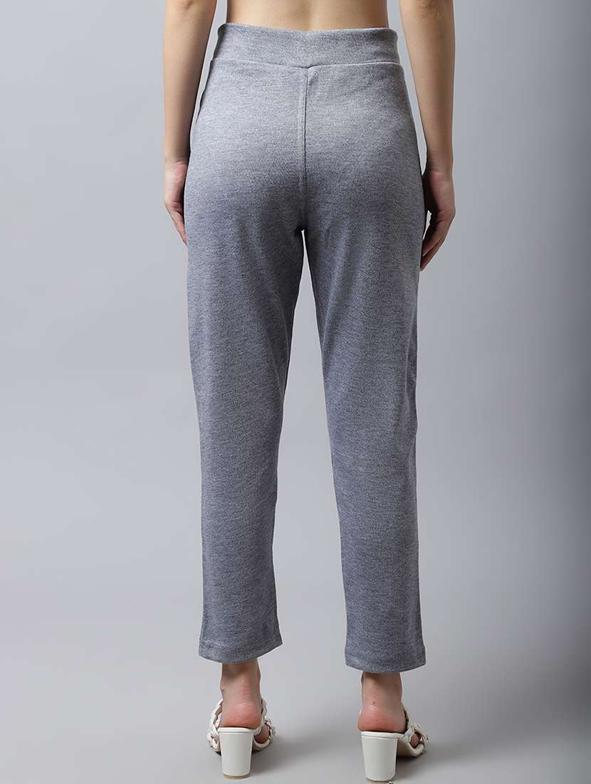 multi colored wool trousers - 21535688 - Standard Image - 2
