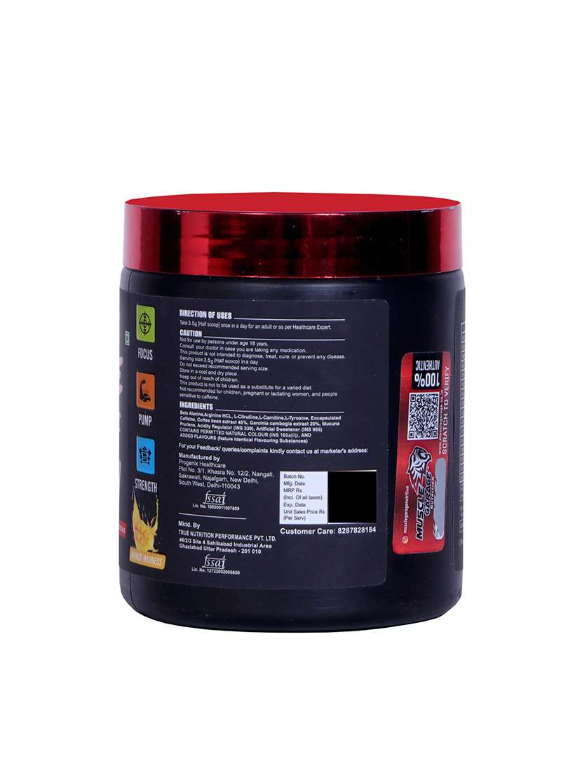 muscle garage race horse pre - workout  - 21536287 -  Standard Image - 2