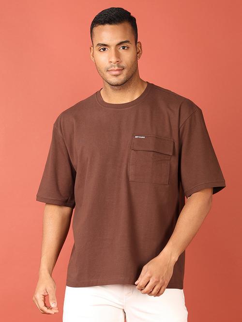 men round neck plain t-shirt - 21536337 - Standard Image - 0