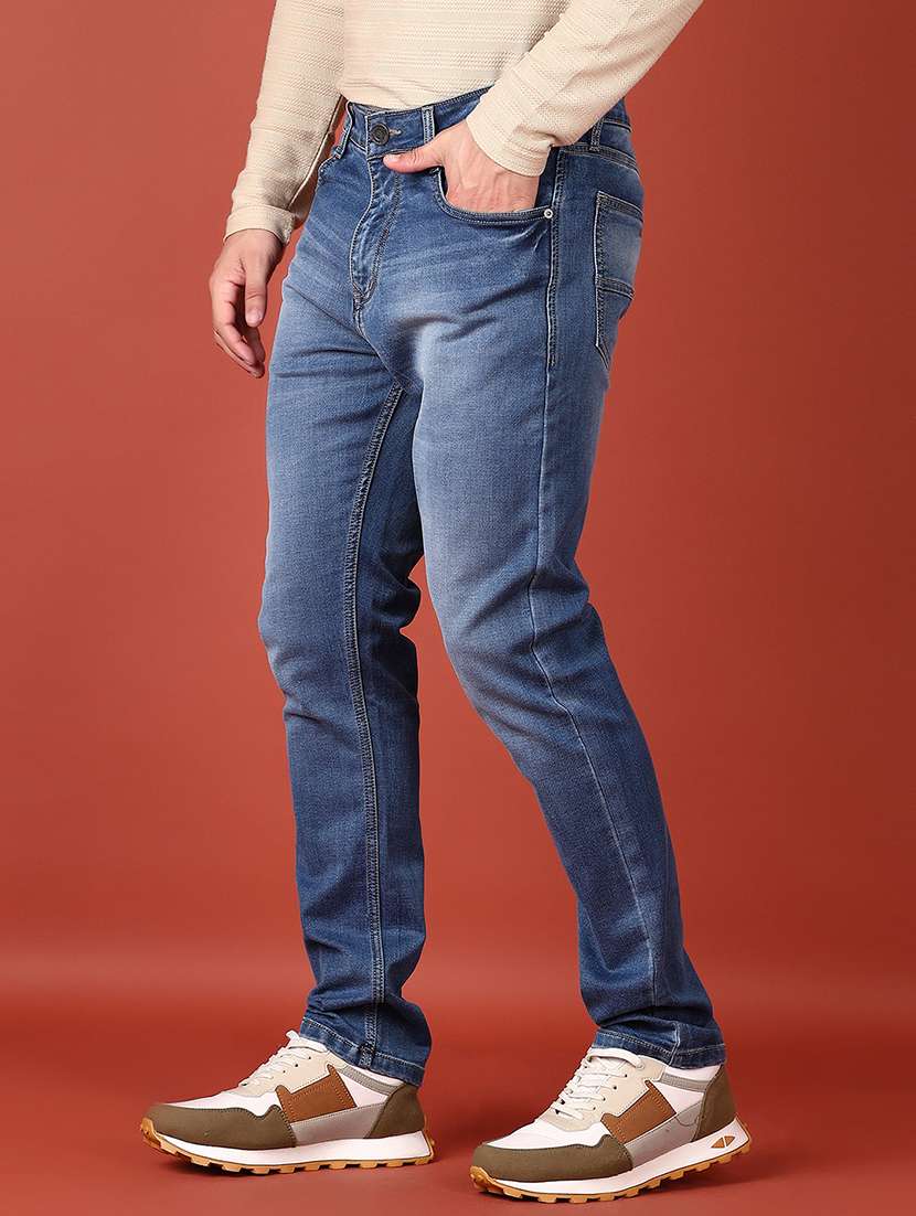 blue cotton jeans - 21536401 -  Standard Image - 2
