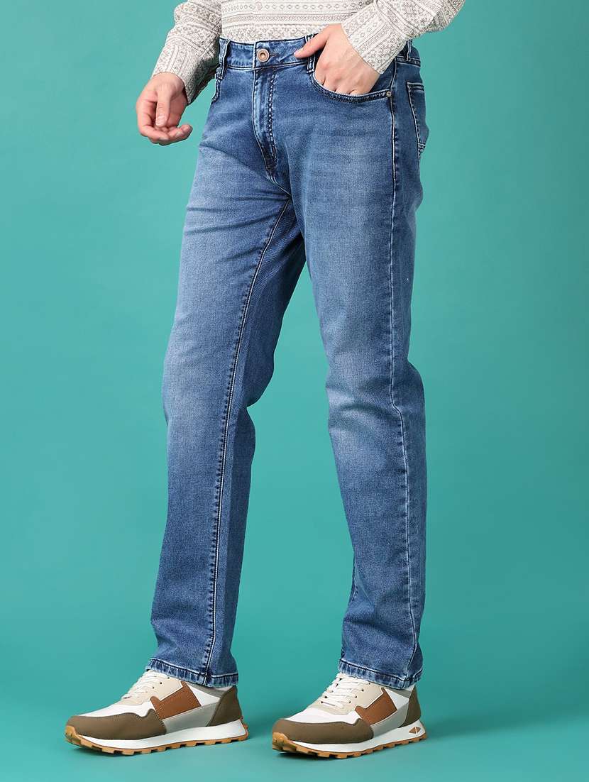 blue cotton jeans - 21536402 - Standard Image - 2