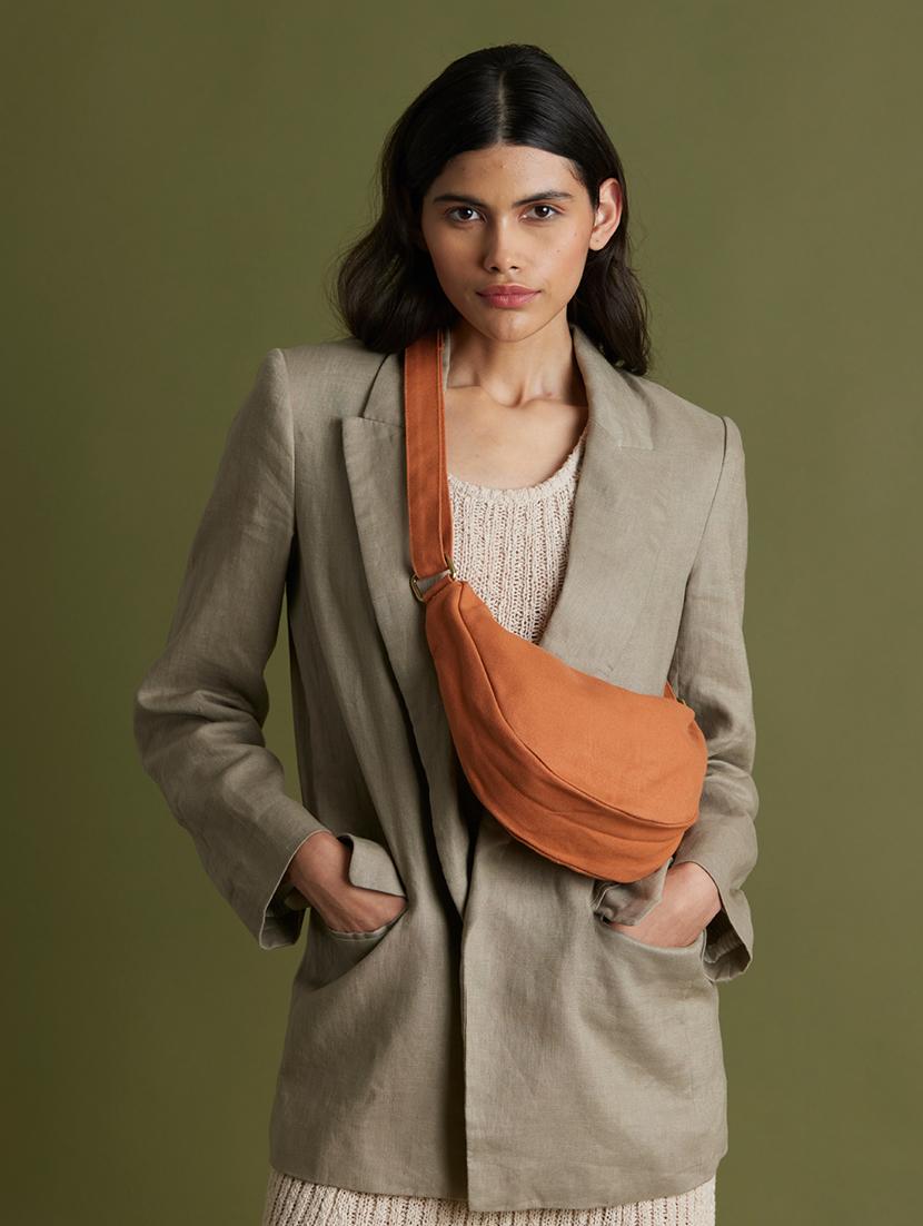 brown regular sling bag - 21536780 - Zoom Image - 0