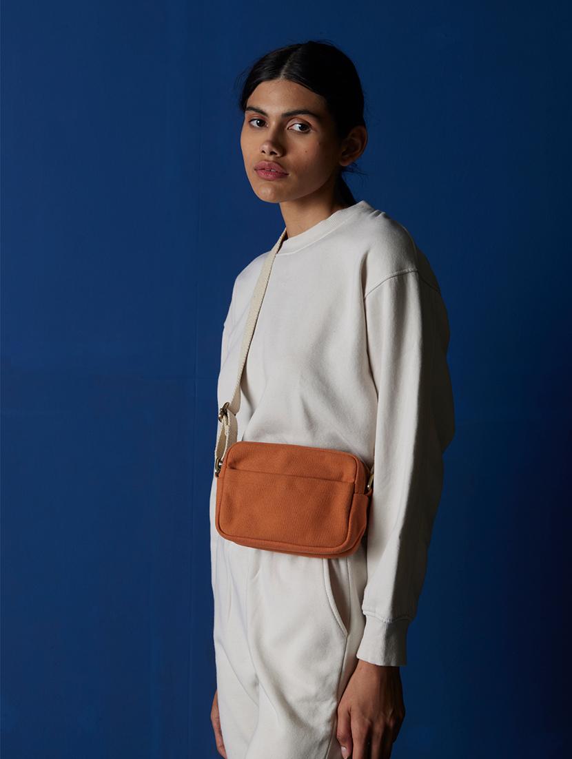 brown regular sling bag - 21536782 - Zoom Image - 0