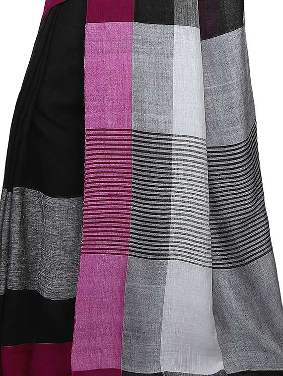 women black handloom saree - 21536849 -  Standard Image - 2