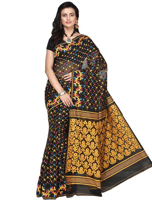 women self design jamdani saree - 21536873 -  Standard Image - 0