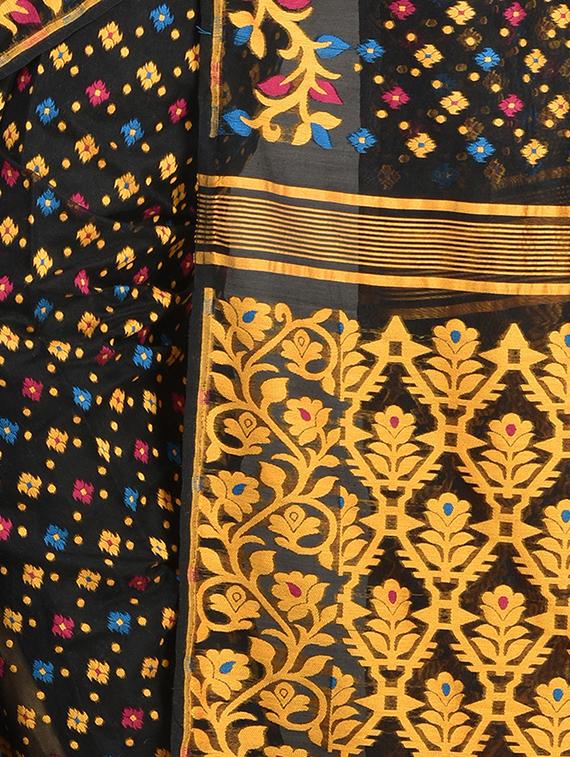 women self design jamdani saree - 21536873 - Standard Image - 2