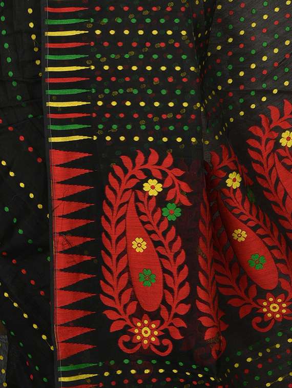 women self design jamdani saree - 21536912 -  Standard Image - 2