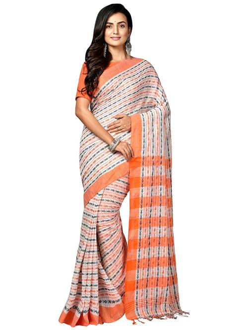 women self design handloom saree - 21536930 -  Standard Image - 0