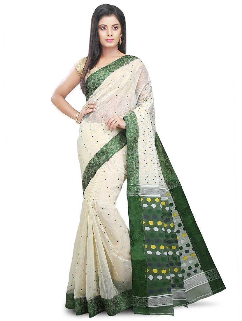 women self design jamdani saree - 21536952 - Zoom Image - 0