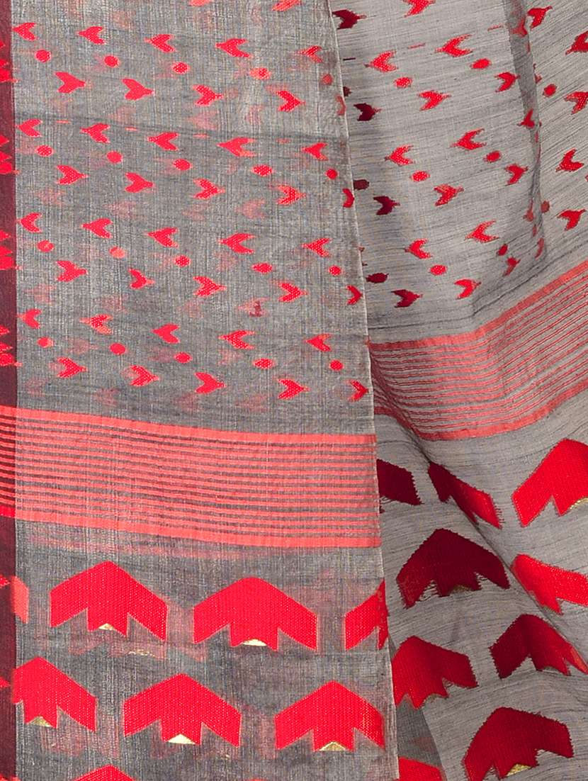 women self design jamdani saree - 21536987 -  Standard Image - 2