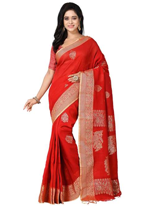 women self design bordered saree - 21537042 - Standard Image - 0