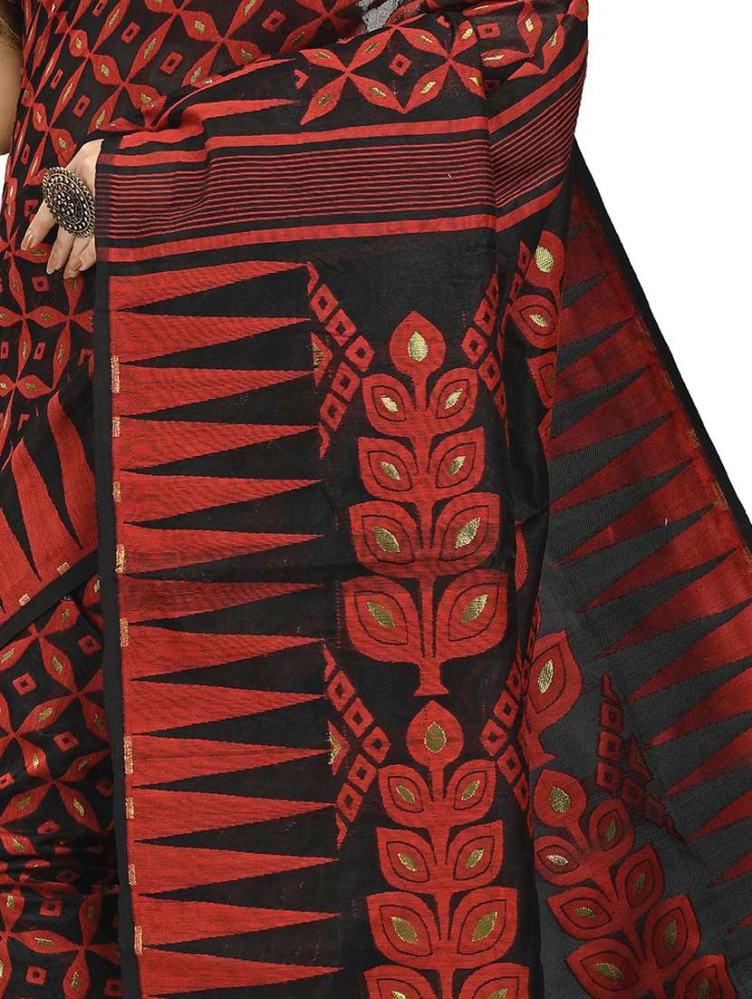 women self design jamdani saree - 21537073 -  Standard Image - 2